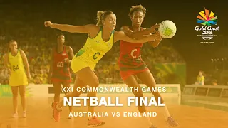 Gold Coast 2018 | Netball Final