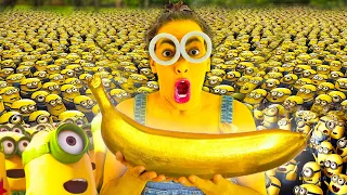 OS MINIONS E A BANANA DOURADA | Painzeiro