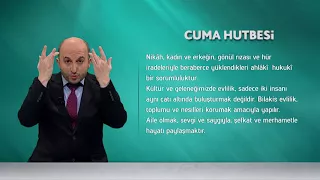 İşaret Diliyle Cuma Hutbesi - 5 Ocak 2018