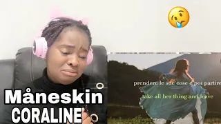 MÅNESKIN - CORALINE 💔💔💔(ENG SUB) REACTION