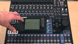 01v96 FACTORY RESETTING THE MIXER