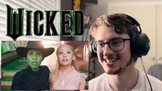 Wicked - OFFICIAL Trailer Reaction!