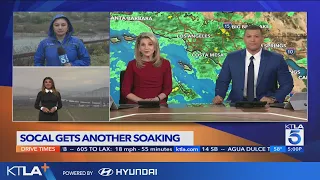 KTLA 5 News Team Weather Coverage: Another winter storm batters SoCal