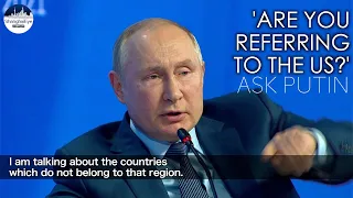 Putin: Countries outside region should not meddle in South China Sea issues