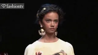 Dolce & Gabbana Spring/Summer 2014 FULL SHOW | Milan Fashion Week MFW | FashionTV