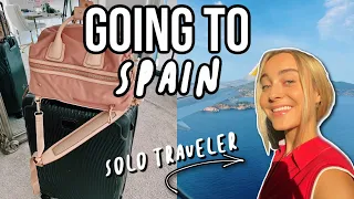 TRAVELING TO SPAIN ALONE (vlog)