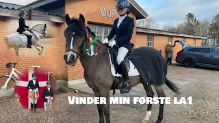 VINDER MIN FØRSTE LA1 🥇🥉 | stævne vlog