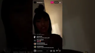 Rubi Rose Goes Live With Fans. Instagram Live (19/7/21)