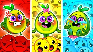 Feelings And Emotions Song 😀😡😭 Don't Feel Jealous Song 😤 II Kids Songs by VocaVoca Friends 🥑