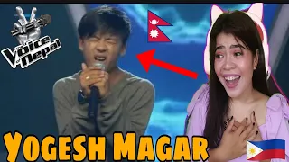 Filipino React On Yogesh Magar || The Voice Of Nepal Season 4 ||episode 3||#voiceofnepalseason4