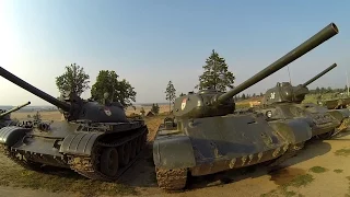 Walkaround: Т-55, T-44, Т-34 (Минск – Линия Сталина)