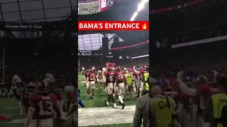 The Tide know how to make an entrance 🔥 #RollTide