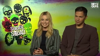 Suicide Squad - Margot Robbie and Jay Hernandez Interview