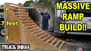 How to Build a Massive Trick Jump with Airbag Session