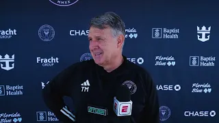 MESSI e Inter Miami: Tata Martino habla de la DISPONIBILIDAD de MESSI a cara de jugar vs Atlanta