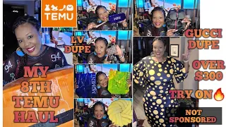 OOOH LA LA MY 8TH TEMU HAUL🧡*TRY ON* GUCCI DUPE*A VARIETY OF THINGS * LET'S SEE WHAT I BOUGHT 8-1-23
