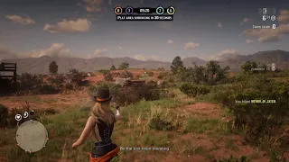 Getting 5 kills in 10 seconds in RDR2