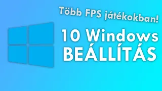 10 Windows beállítás, amit minden gépen megcsinálok 💻