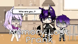 I Lost My Memory Prank || Gacha Life ||