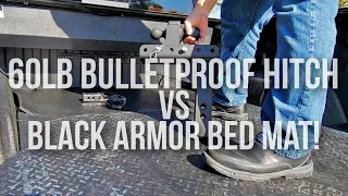Toughest Most Insanely Rugged Bed Mat Ever Made from Black Armor!