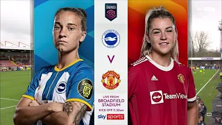 WSL 2022/23. Matchday 17. Brighton vs Manchester United (04.01.2023)