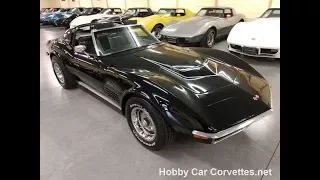 1972 Black Black LT-1 Hot Rod Corvette For Sale