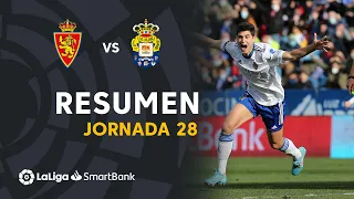 Highlights Real Zaragoza vs UD Las Palmas (2-1)