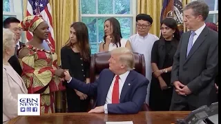 Trump Meets With Persecuted Christians From Around the World