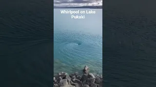 Ship-swallowing whirlpool on Lake Pukaki?