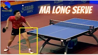 Ma Long's serve secret - How to weight transfer in table tennis