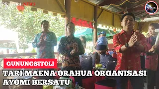 Tari Maena Dari Orahua Organisasi AYOMI Bersatu  Pada Acara Syukuran Tahun Baru 2023