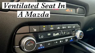 Ventilated Seats And How They Work In A Mazda