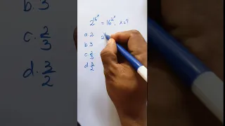 🔴A Beautiful Exponent Simplification | Find the Value Of X #maths