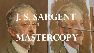 How I Copied this John Singer Sargent Portrait Painting