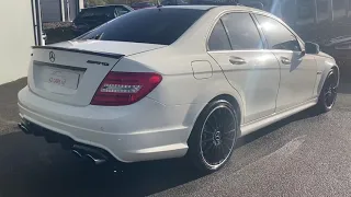 2011 Mercedes C63 AMG Exhaust & Video Walk Around K2carsNI!