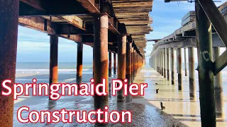 TWO Springmaid Piers Under Construction | Myrtle Beach, SC