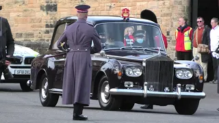 The Escort to The Crown moves off At Edinburgh Castle (just as my 4K camcorder goes t*ts up!)