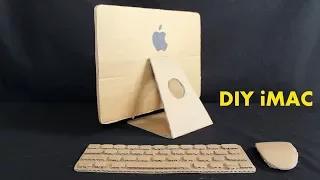 How to Make a Apple iMac With Cardboard - DIY iMac