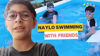 Naylo Swimming with Friends | #sabafaisal #trending #love #viral #ootd