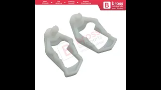 Bross Auto Parts BDP57 Door Lock Repair  Brackets 1637202935, 1637302335 for Mercedes W163 ML