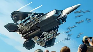 New U.S. Raptor F-22 surprises fighter aircraft in South Korea 2024
