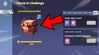 GOT SECOND CHEST WITH REWARD FOR DAILY JOIN in Bed Wars | blockman go