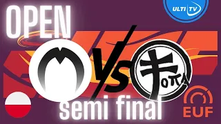 Mooncatchers (BEL) vs BFD La Fotta (ITA) —  OPEN Semi Final — EUCF 2023