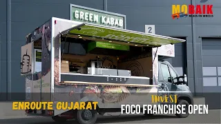 GREEN KABAB Food Truck Franchise Opens For Gujarat - FICO Model- Minimal Investment is 2.0 Lacs only