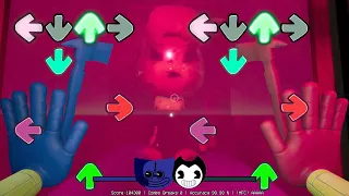 Ejected fnf be like BENDY in Poppy Playtime - Poppy Playtime But Huggy Wuggy is Bendy - Poppy Mod