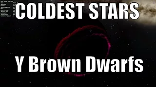 How Cold Can Stars Get? Brown Y Dwarf Stars in Space Engine