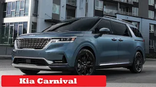 The 2022 Kia Carnival Is a High-Tech Luxury Minivan | Review & Road  | Test  First Look