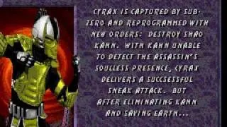 Ultimate Mortal Kombat 3  Ending Cyrax Sega Genesis