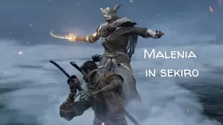 Defeating Malenia by only parrying in Sekiro | Lands of Reed Mod