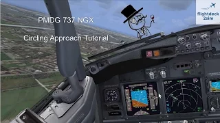 PMDG 737 | Circling Approach Tutorial | Real 737 Pilot